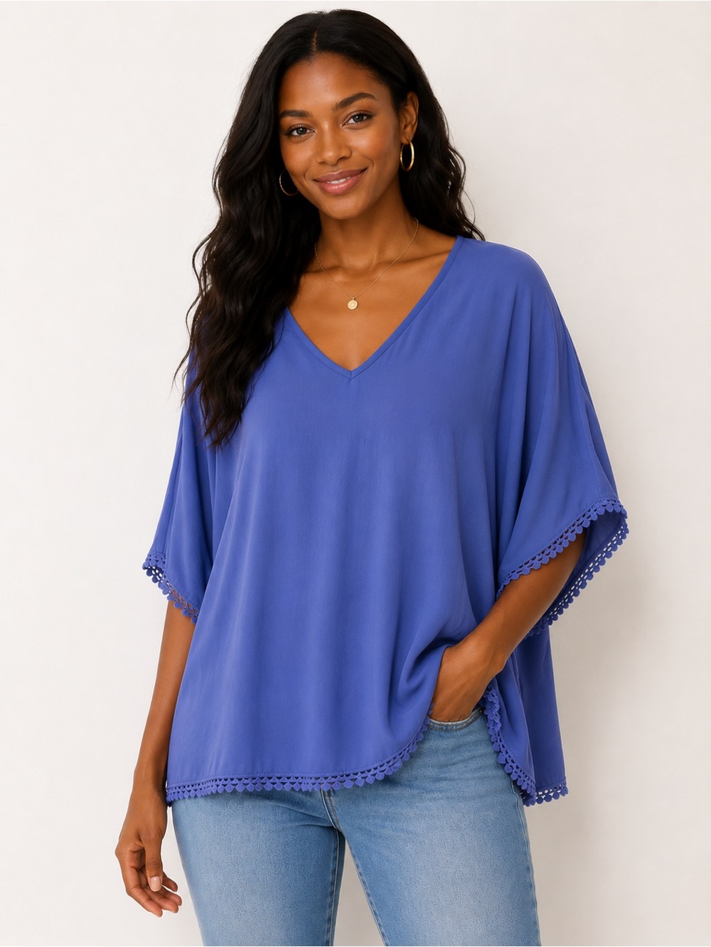 Appraisal Dolman Coverup‎ Blouse, size XL
